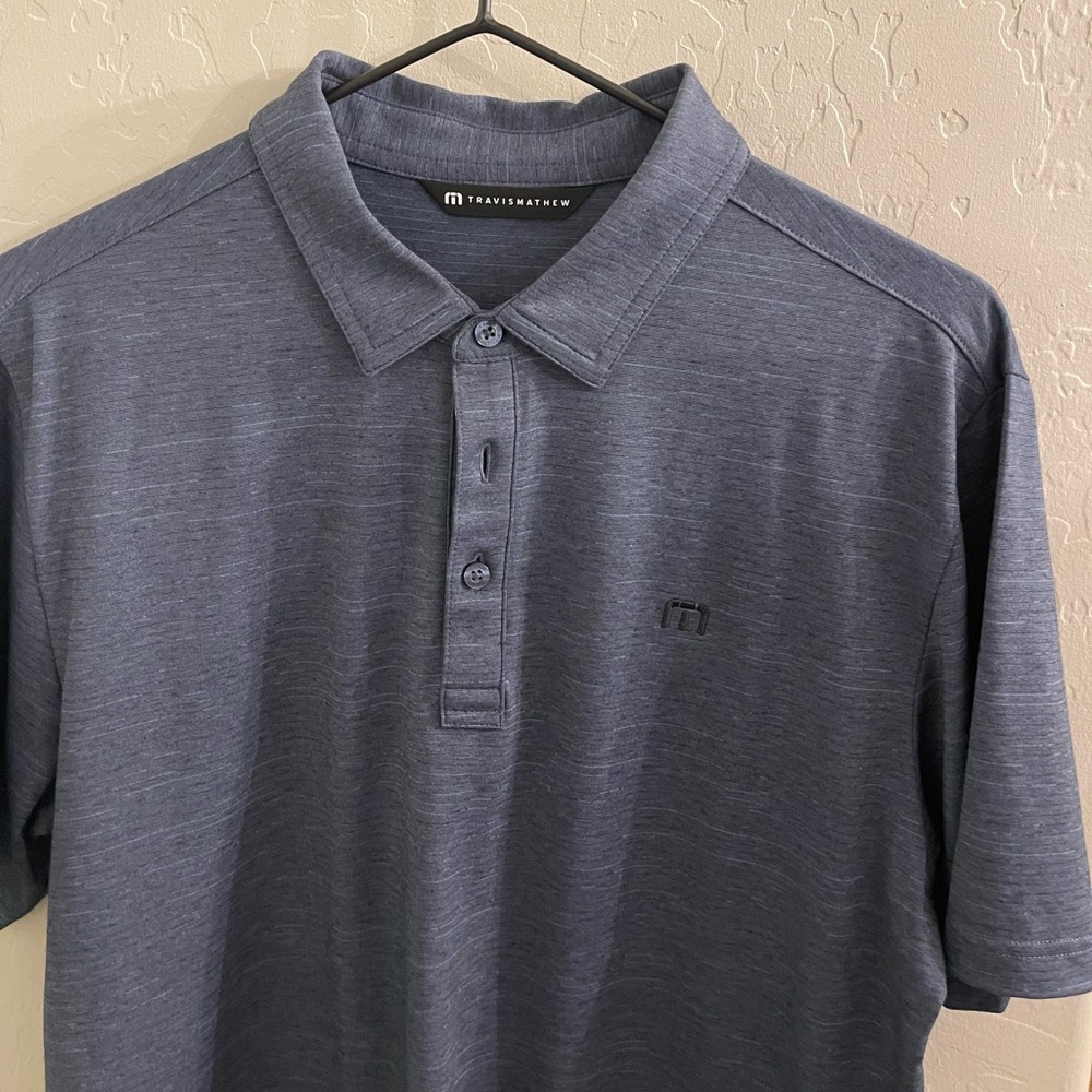 New Travis Mathew The Heather Polo (Size M) - Picture 2 of 7